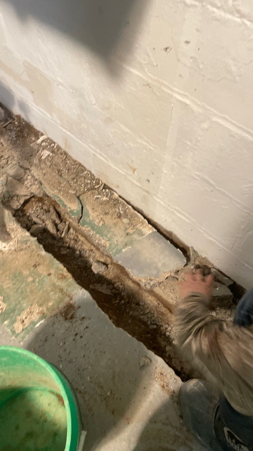 Basement Waterproofing for Kristi & Danny in St. Paul by Waterproofing Northeast