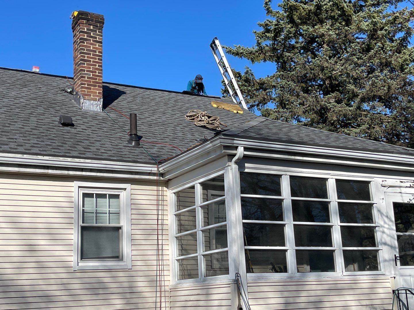 Residential Roofing Installation using GAF Timberline HDZ by Sensible Home Solutions
