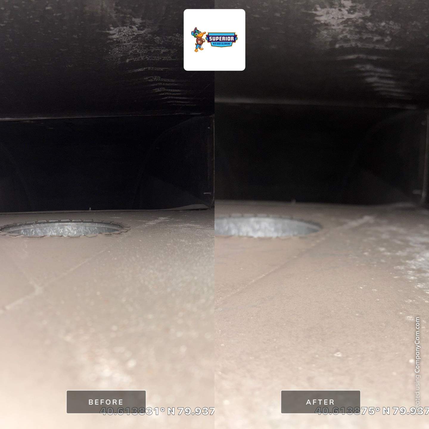 Air Duct Cleaning With a Vacuum Truck in Gibsonia, PA by Superior Air Duct Cleaning