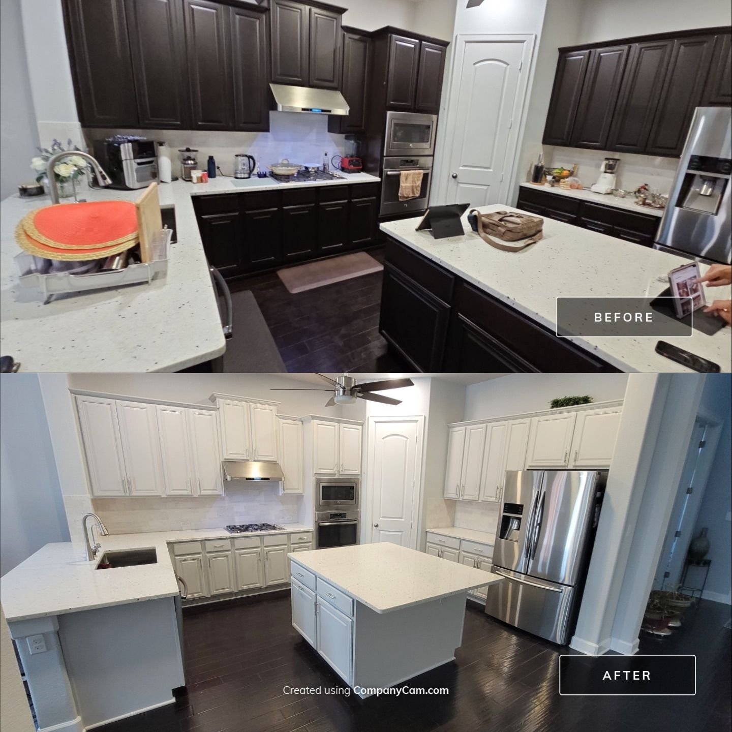 Cabinet Painting in Round Rock by Paintegrity, LLC