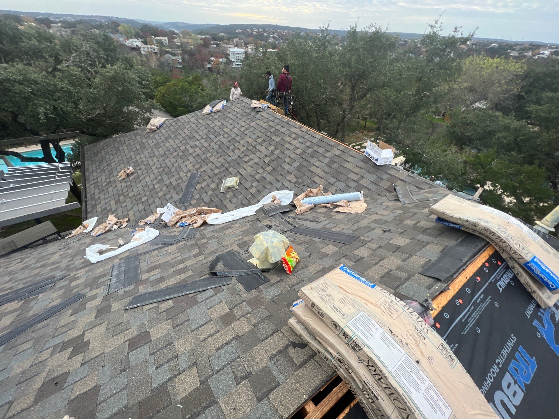 Project in Austin by Rhino Roofing and General Contracting, LLC