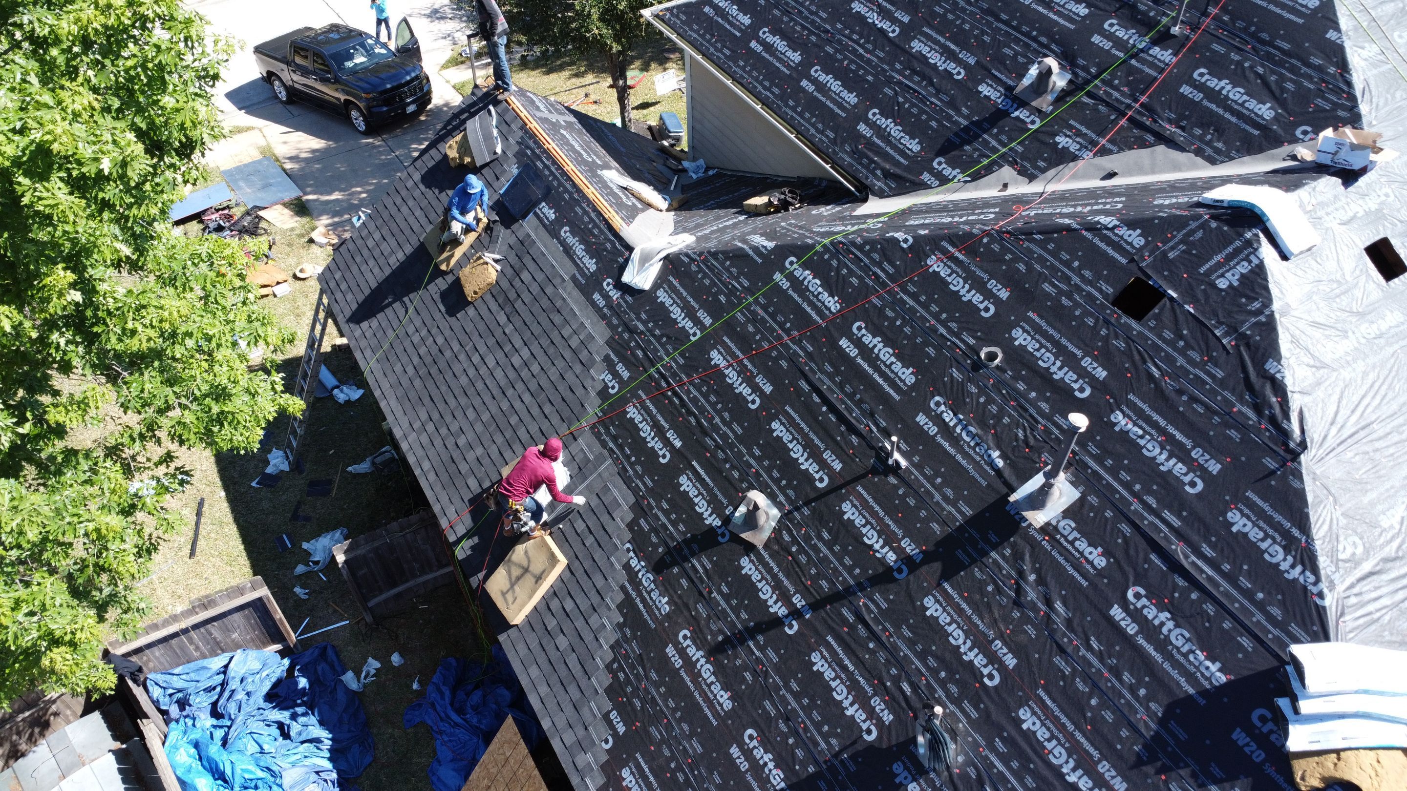 Project in Spring, Texas by Roof Top Innovations