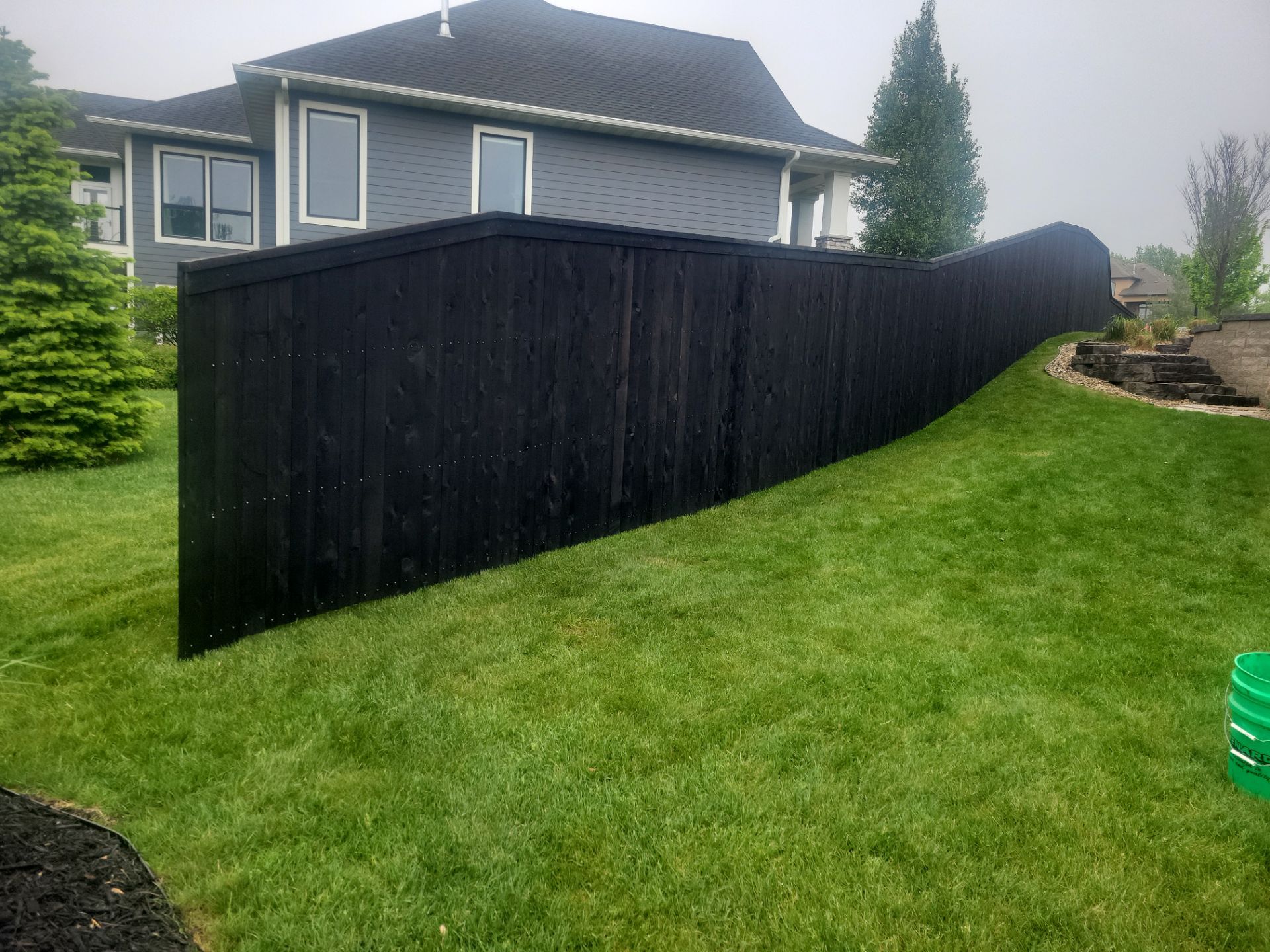 Project in Waterloo by Perfect Picket Fence and Stain