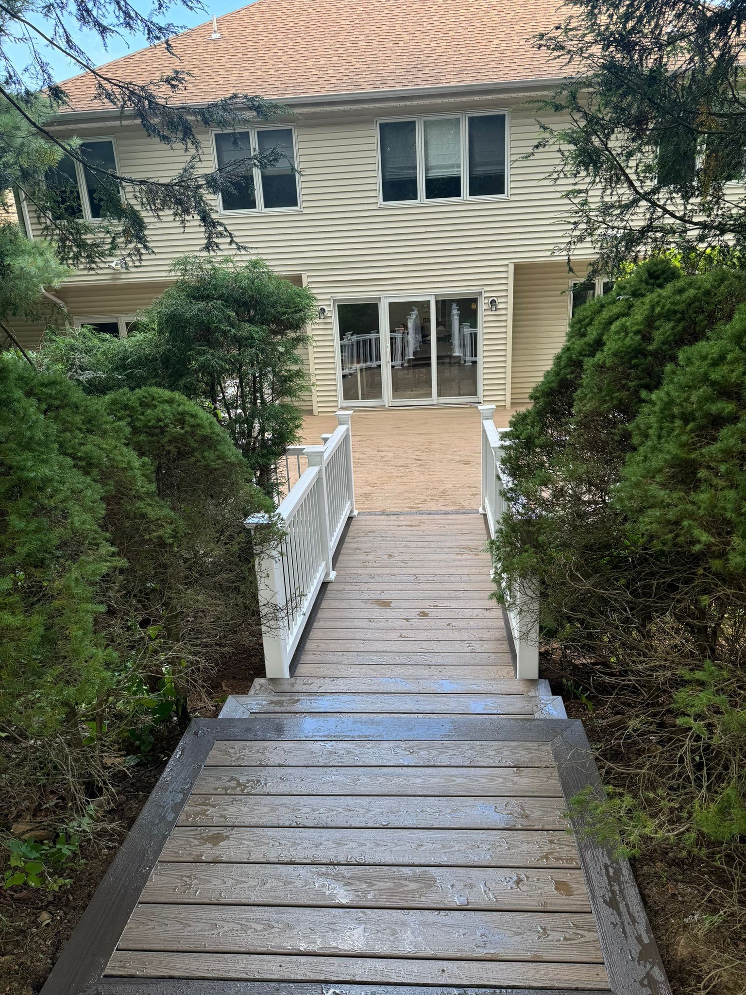 Deck Resurface using Deckorators Venture - Color Sandbar  by deck guardian