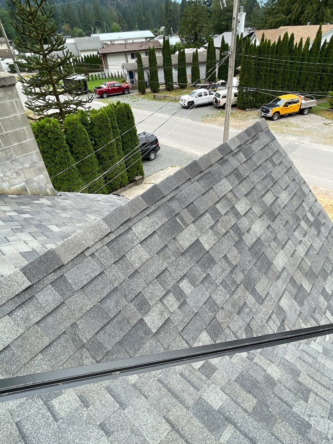 Residential Roofing Installation using Malarky Vista Shingles by Top Notch Roofing Inc