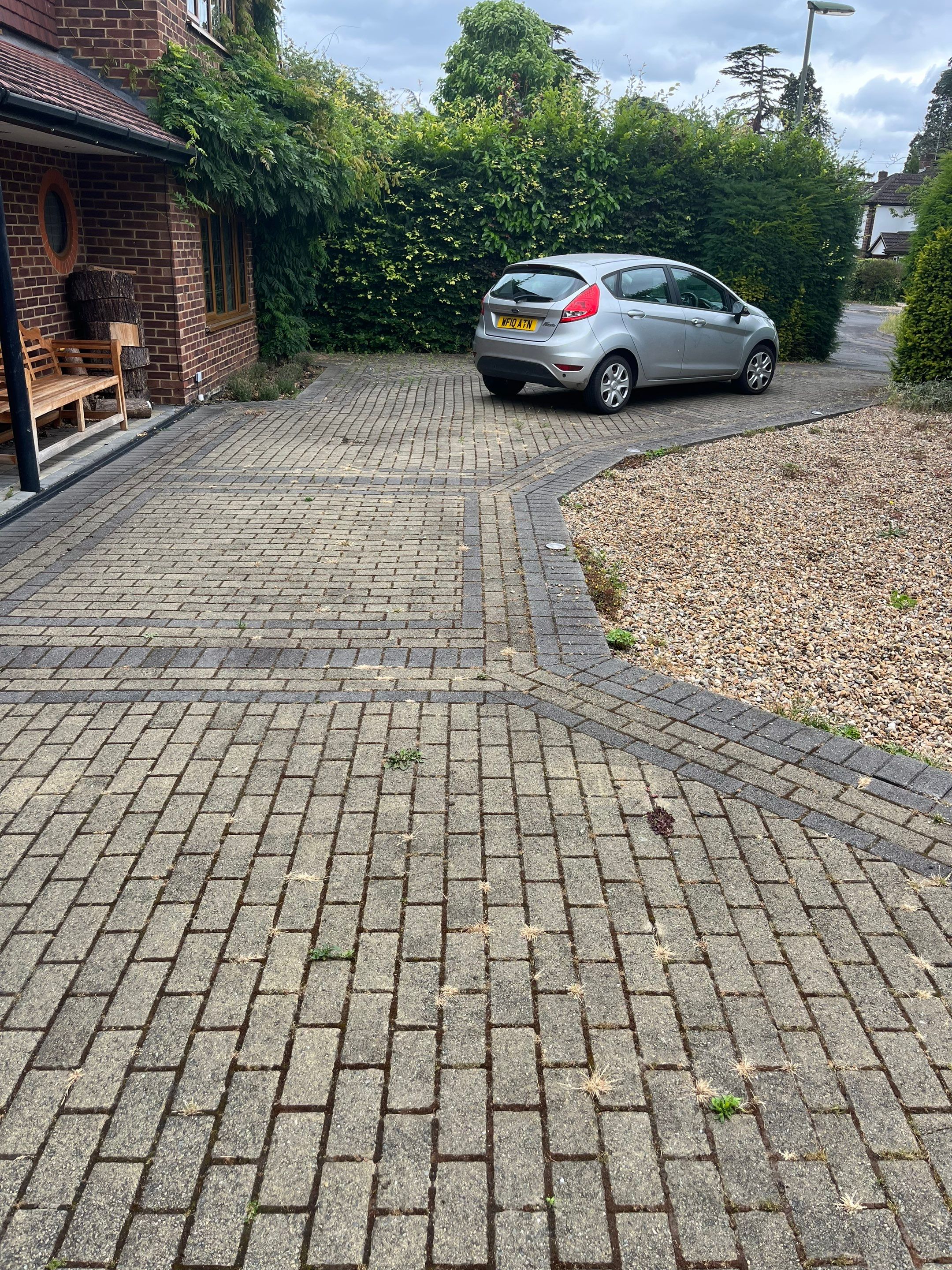 Roof - Driveway - Patio Clean using Mosmatic FSC and Biocide by Ges Exterior Cleaning ltd
