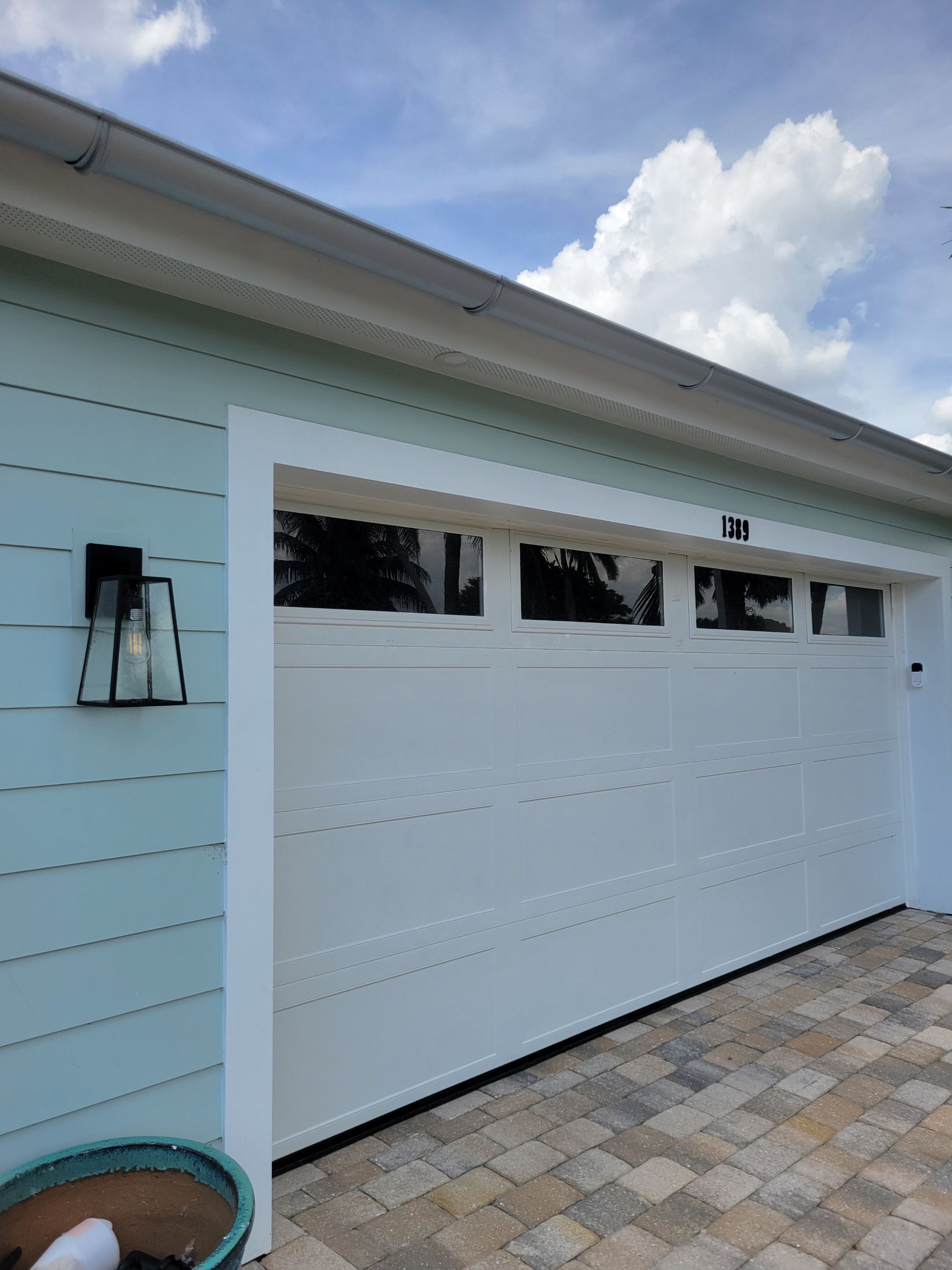 Half-Round Aluminum Gutters in Fort Myers FL by Gutter Professors