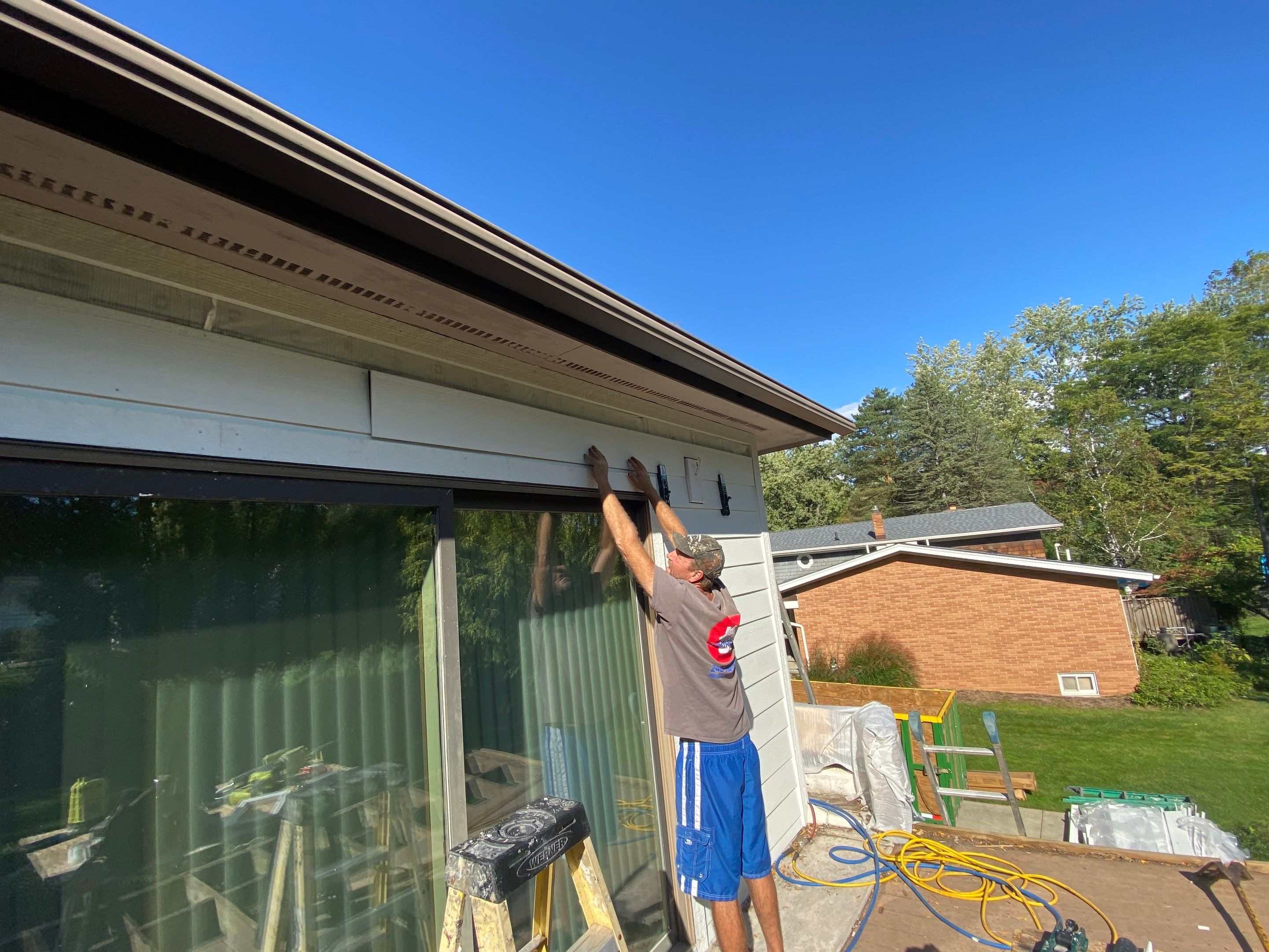 Siding Replacement using James Hardie Siding by 180 Contractors
