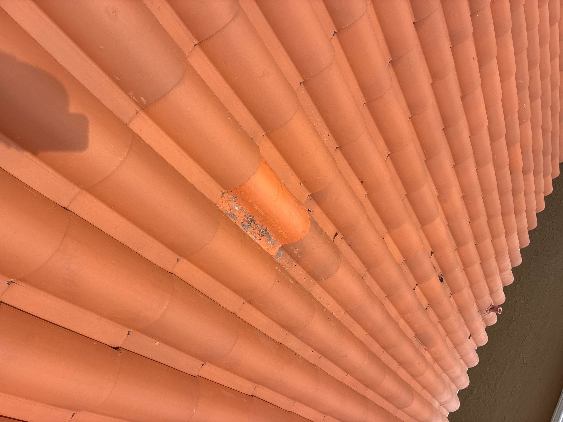Terracotta Barrel Tile Repair and Skylight Sealing in Boca Raton by Aastro Roofing