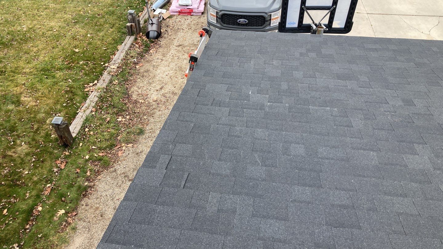 Meridian Single Level Residential Roofing Installation by ID Roofing LLC