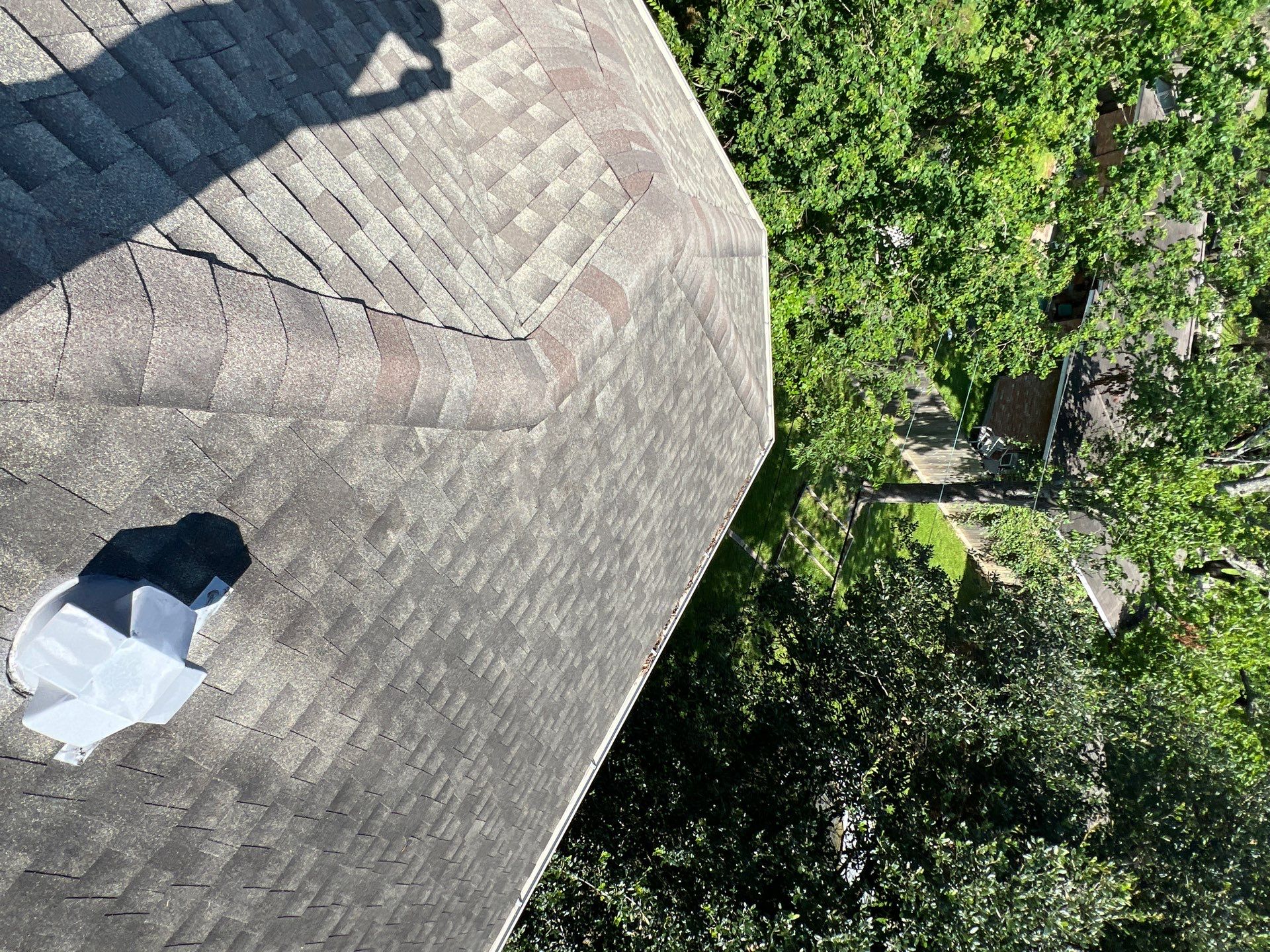 Hail Damage using Metal by Roof Repair Company