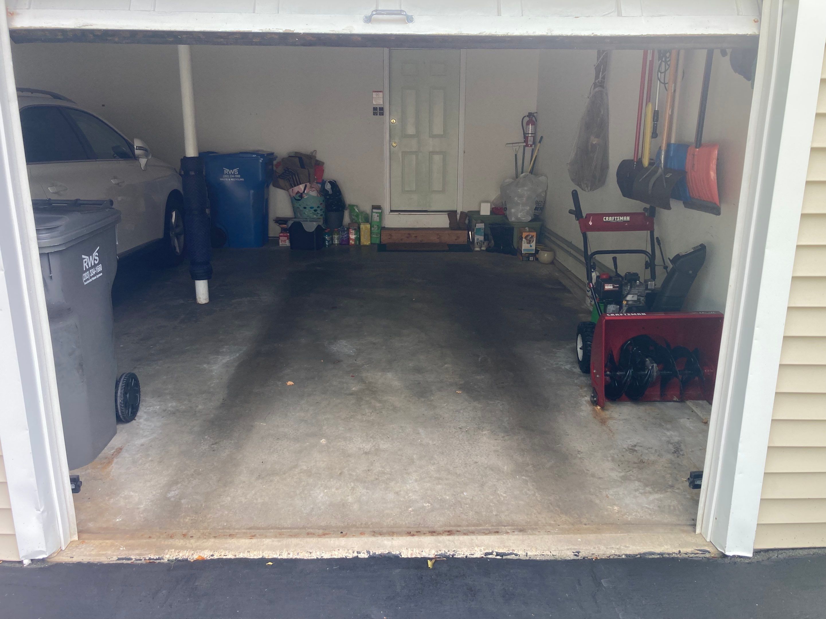 Beautiful Concrete Floor Coating in Domino by DiGiorgi Roofing and Siding Inc