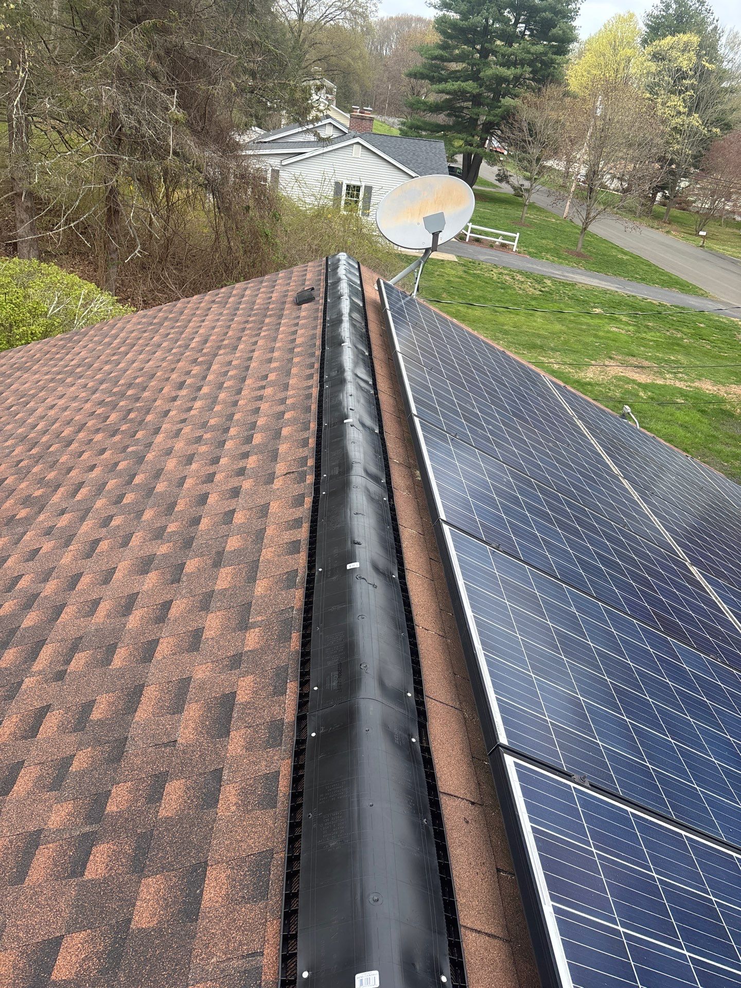 Asphalt shingles in Orange, CT gives homeowner brand new roof! by DiGiorgi Roofing and Siding Inc