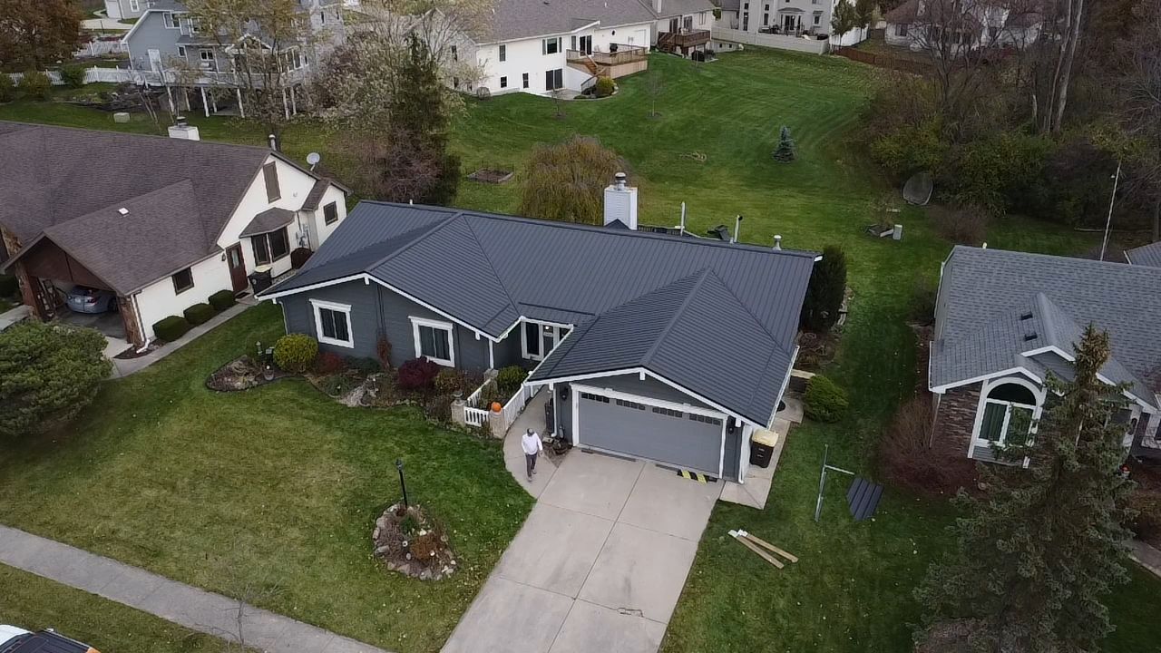 Exposed Fastener Metal Roof Replacement – Fort Wayne, IN by 4Ever Metal Roofing