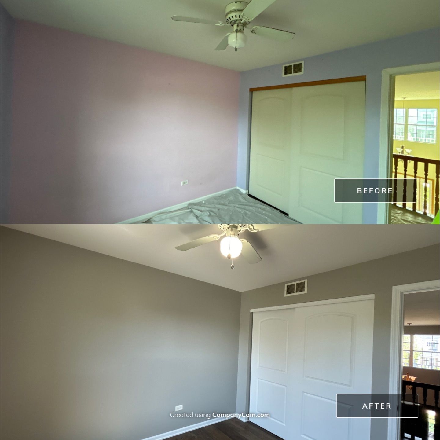 Interior Painting, Trim Painting & Staircase Painting in New Lenox by Powers Painting & Decorating, LLC