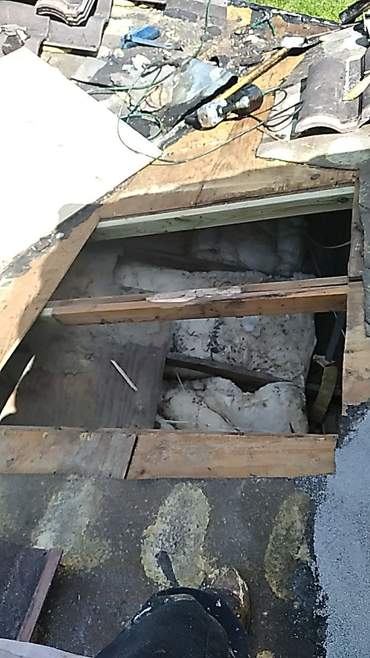 Tile Roof Valley Leak Repair and Interior Ceiling Restoration in Davie by Aastro Roofing