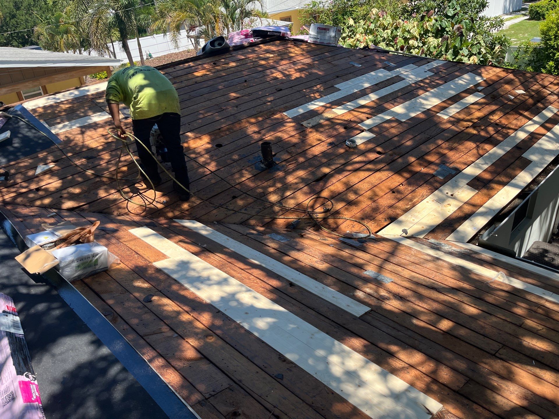 Project in St. Petersburg 33710 by Mitchell Roofing Company LLC 