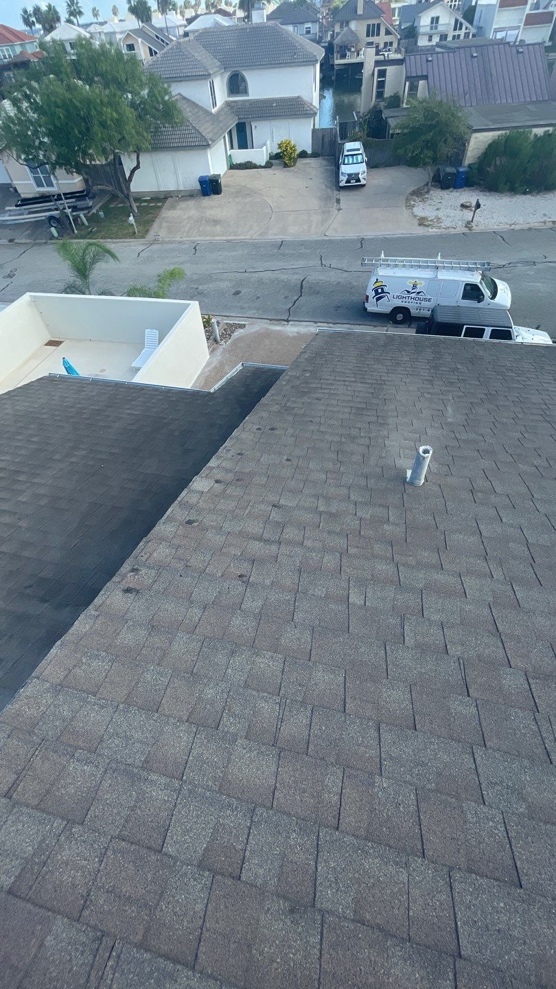 Residential Roofing Installation using GAF Timberline HDZ by Lighthouse Roofing