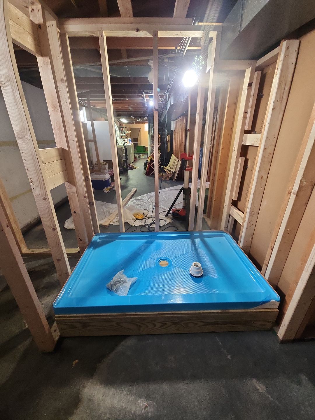 Basement Bathroom Remodel by Ivy Lea Construction
