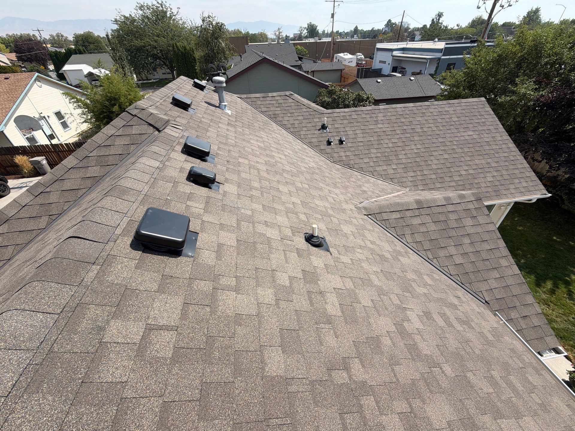Residential Roof Replacement and Decking Repair in Boise by Olive Roofing