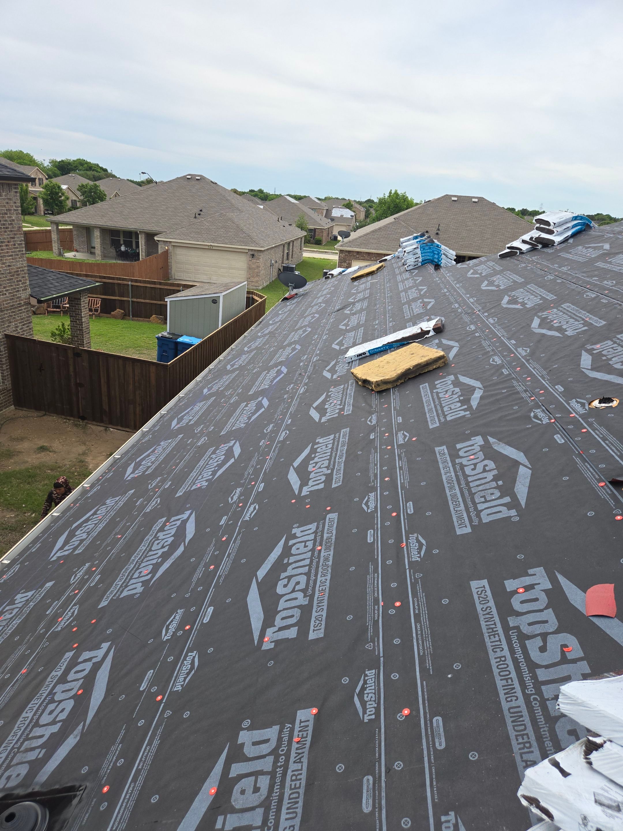 Residential Roofing Installation and Shingle Replacement in DeSoto, Texas by Berry Good Roofing