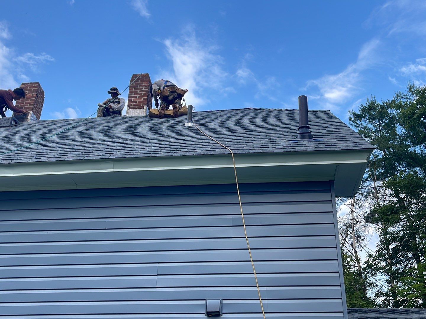 Residential Roofing Installation using GAF Timberline HDZ by Sensible Home Solutions