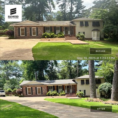 Full Exterior Makeover – Retail Restoration | Jackson, MS