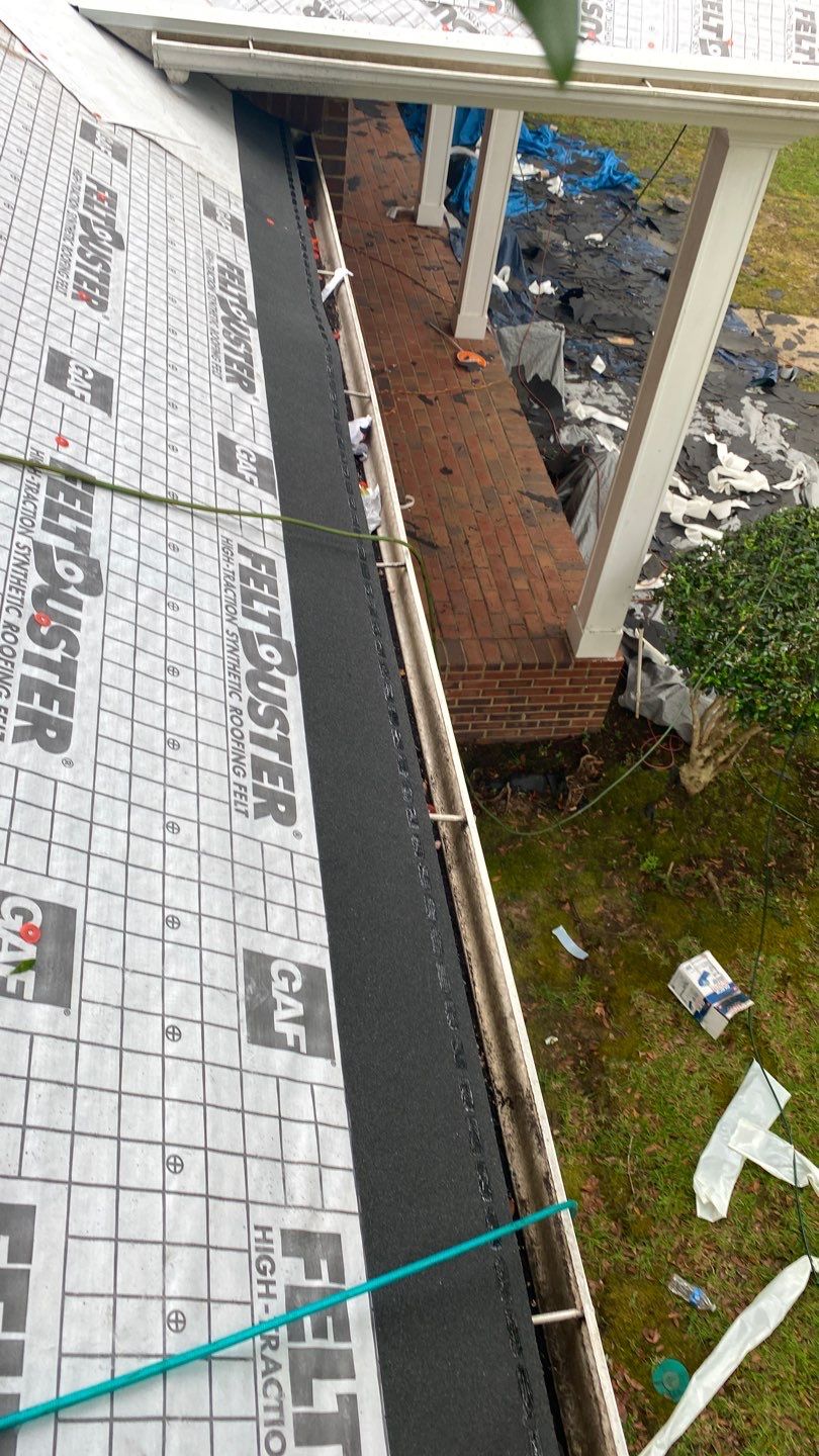 Residential Roofing Installation using Roof Replacement by American Roofing & Construction LLC