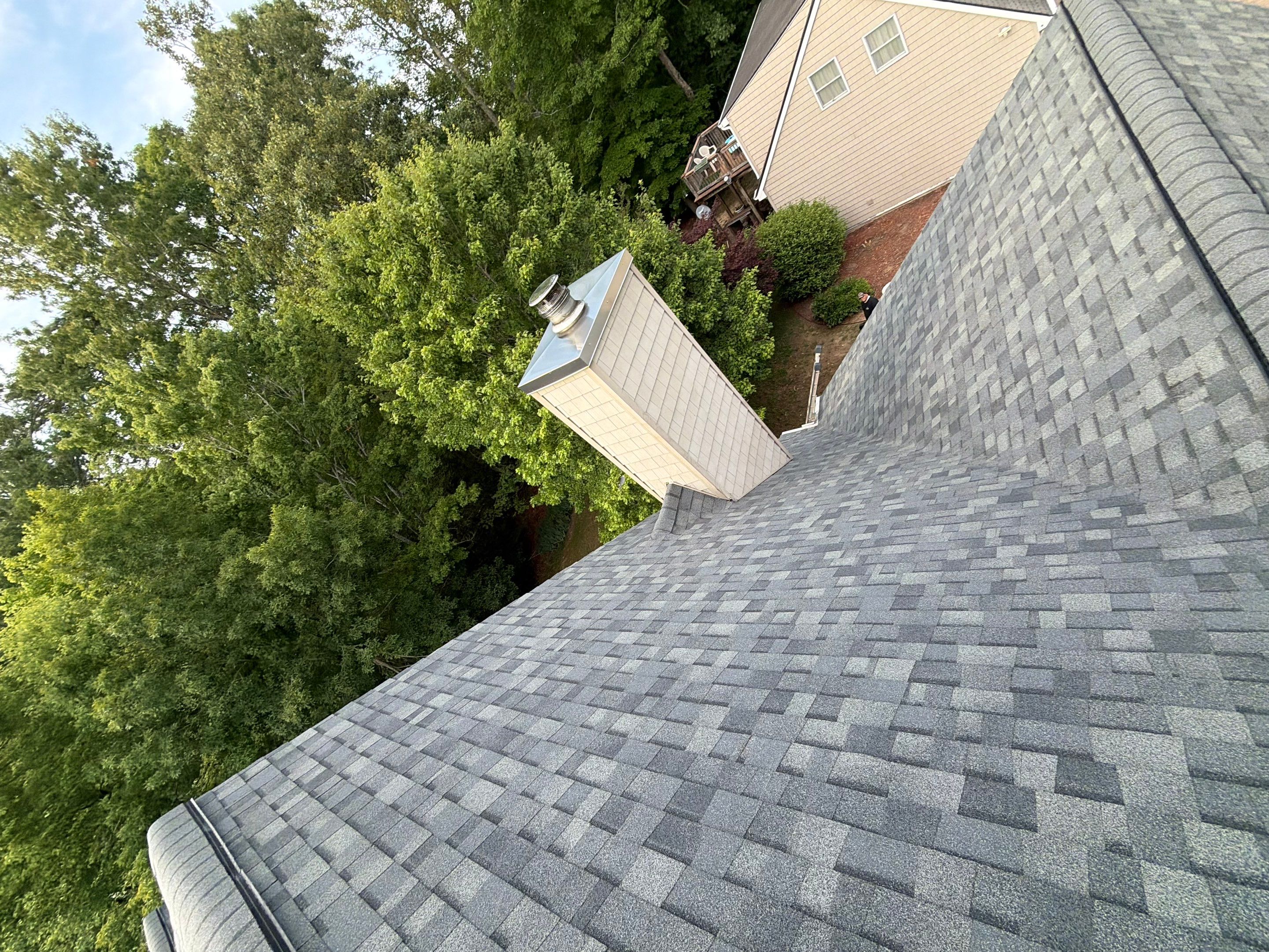 Lancaster Roof Replacement Featuring Architectural Shingles and Attic Insulation by Cade Construction