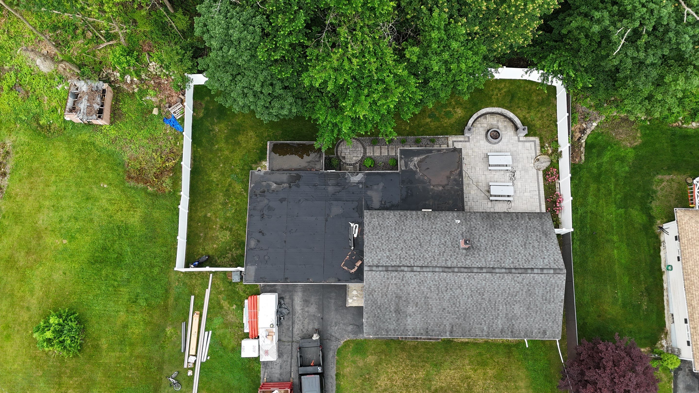 EPDM Flat Roof Installation + Seamless Gutter Upgrade by Mighty Dog Roofing of Greater Middlesex County