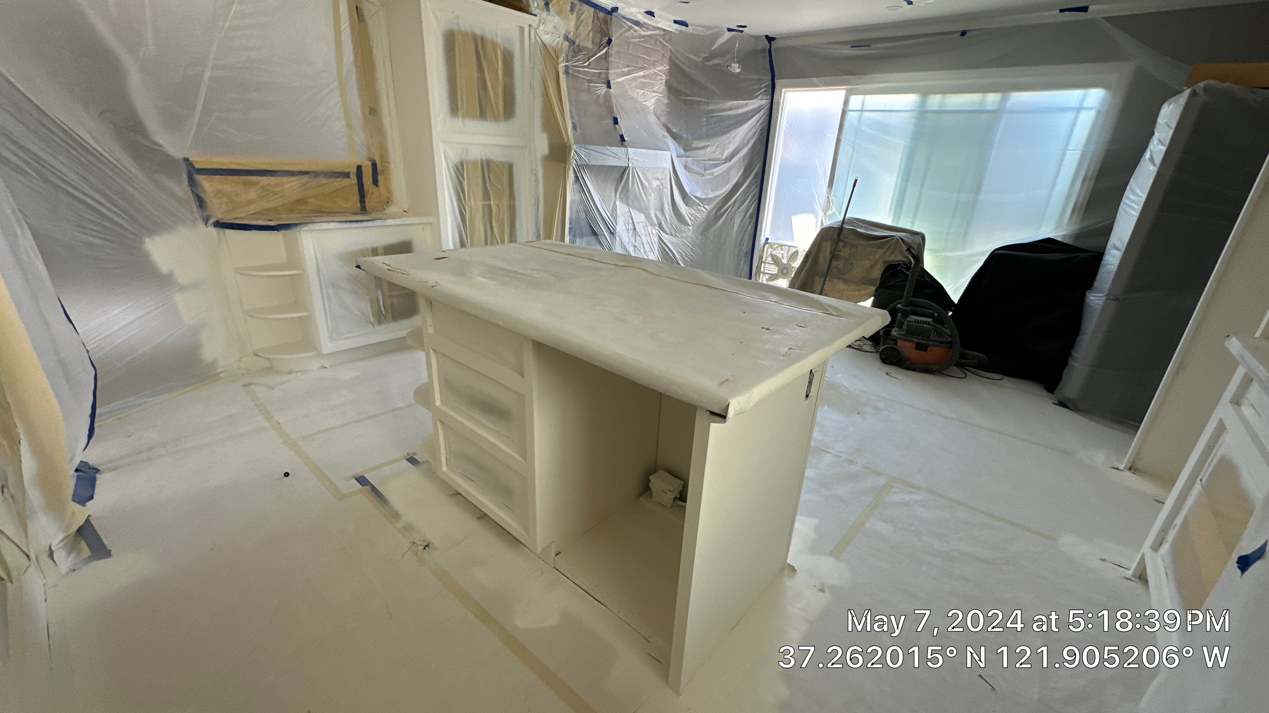 cabinet painting San Jose  by Herrera’s Bay Area Painting inc.