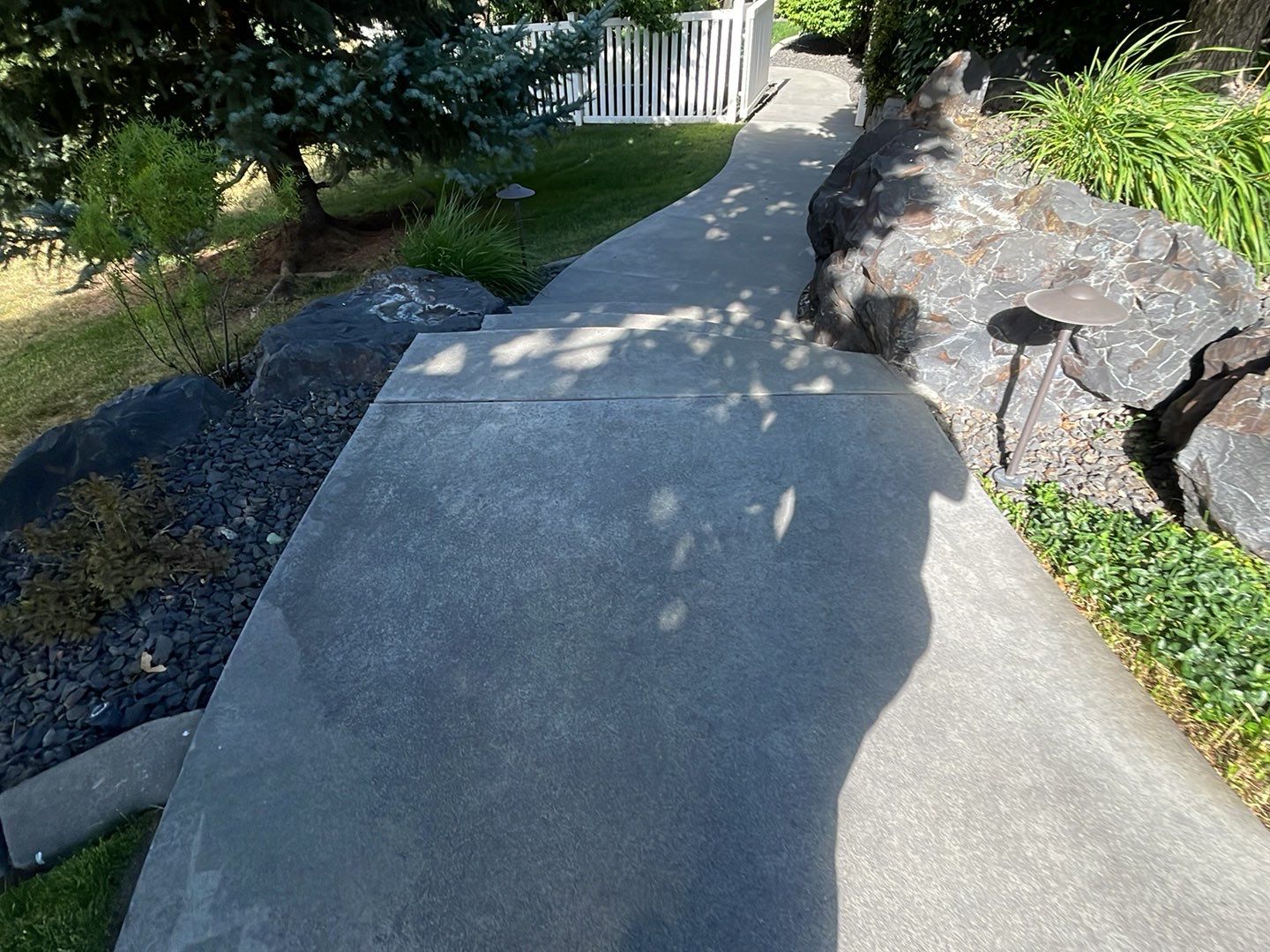 Driveway TransFLOORmation using Greystone 1/8" by Croc Coatings, LLC