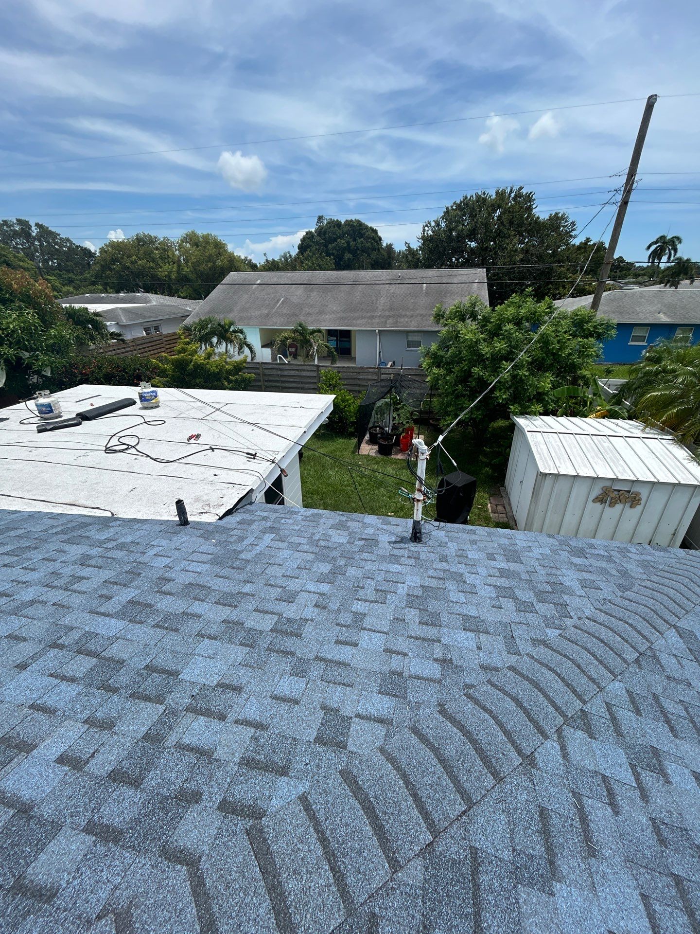 Project in St. Petersburg 33713 by Mitchell Roofing Company LLC 