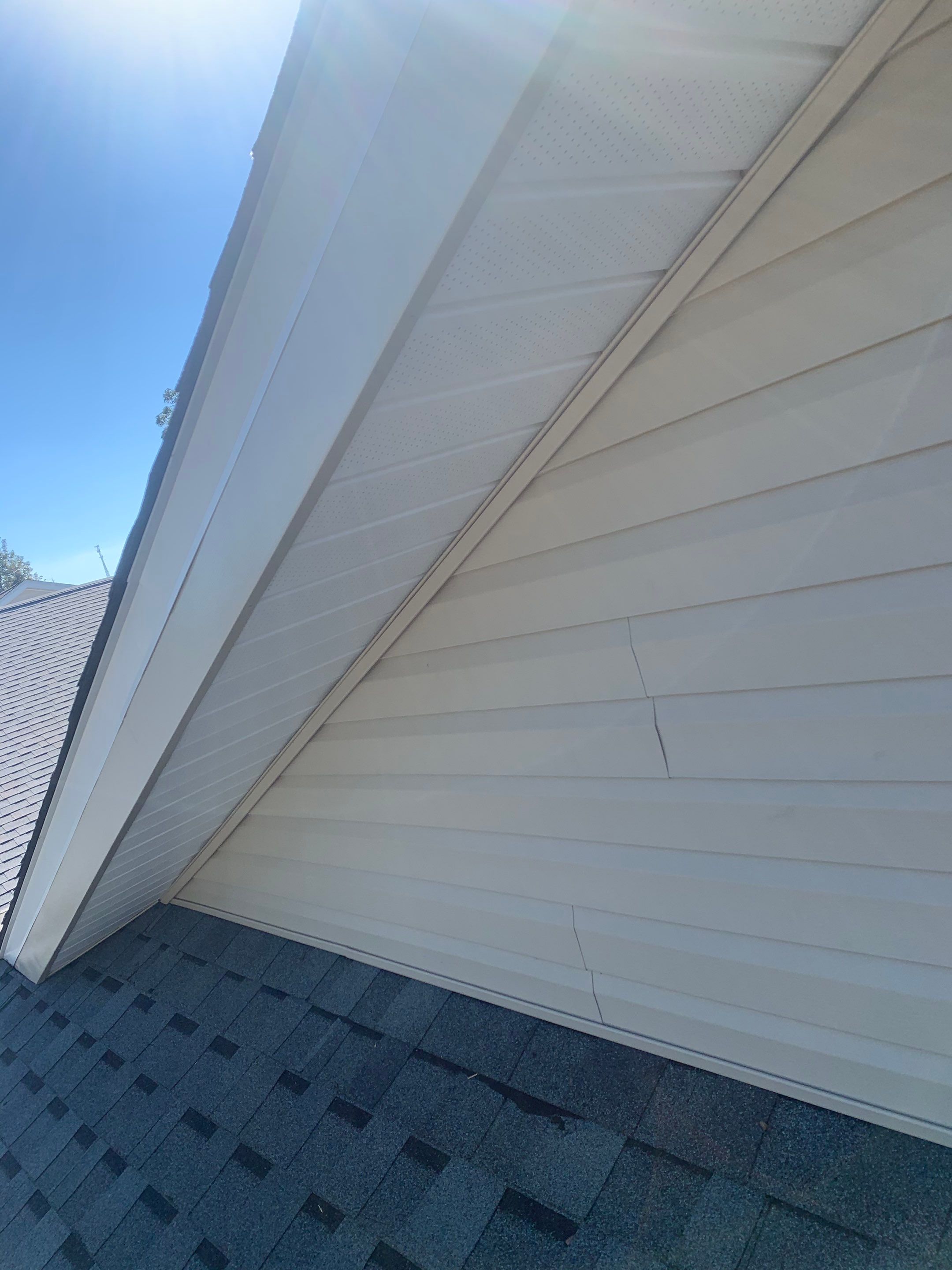 Soffit and Fascia Replacement and Gutter Installation using K-Style Gutters by Gutter Professors