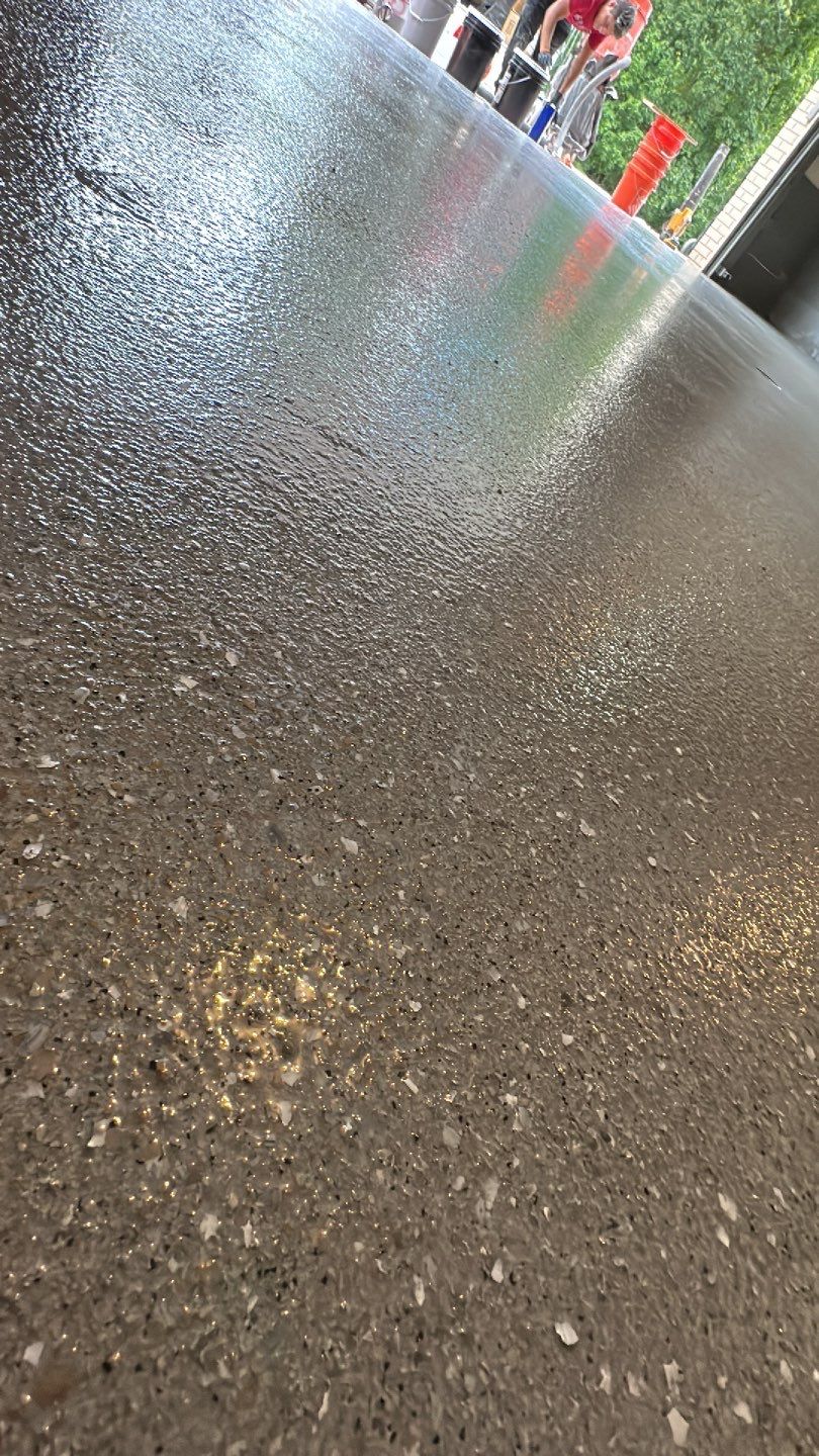 Garage + Porch + Steps Project in Pittsburgh by Floors in a Day, Inc