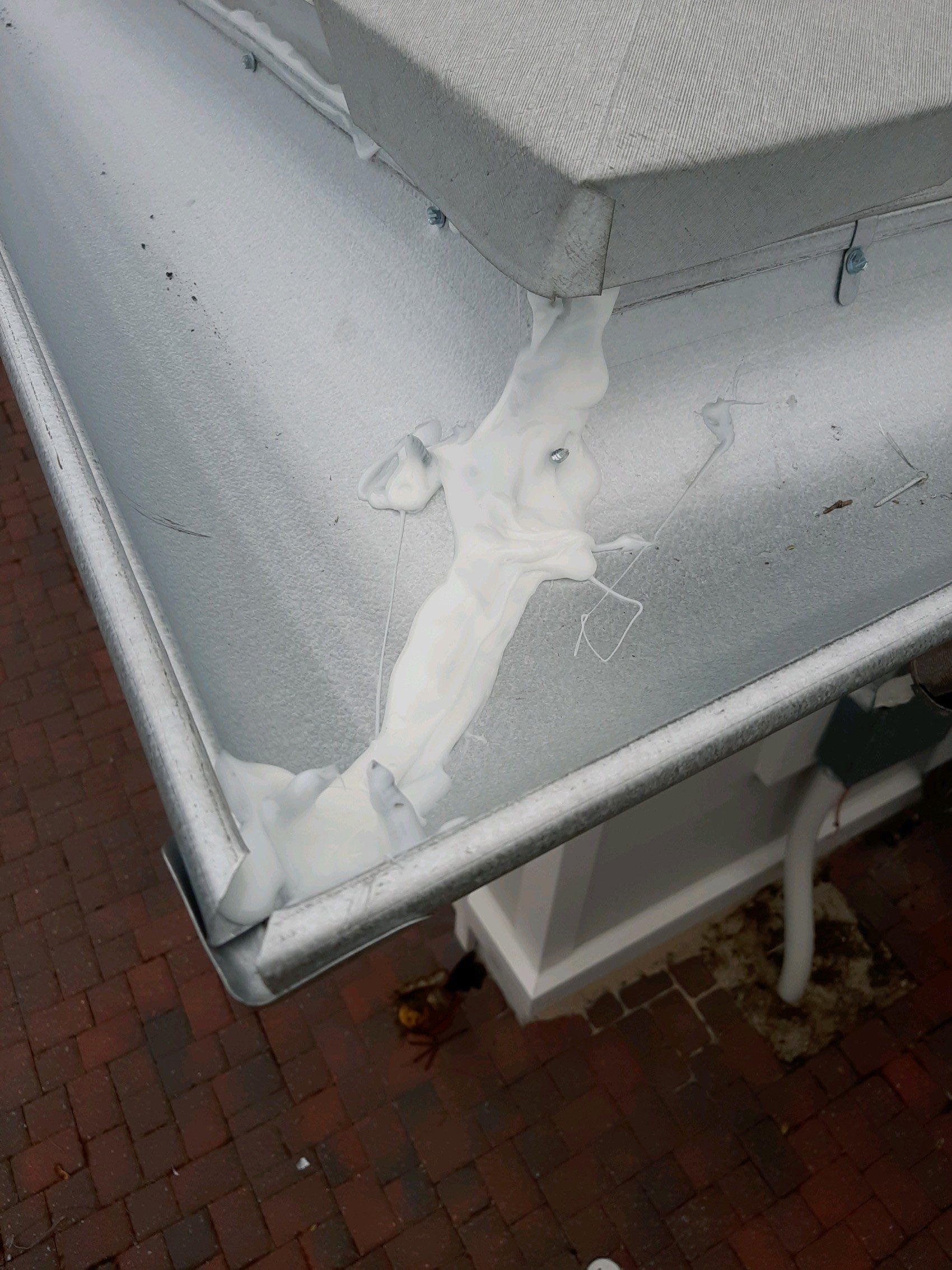 Gutter Installation using Galvalume Half Round Seamless Gutters and LeafBlaster Pro Gutter Guards by Gutter Professors