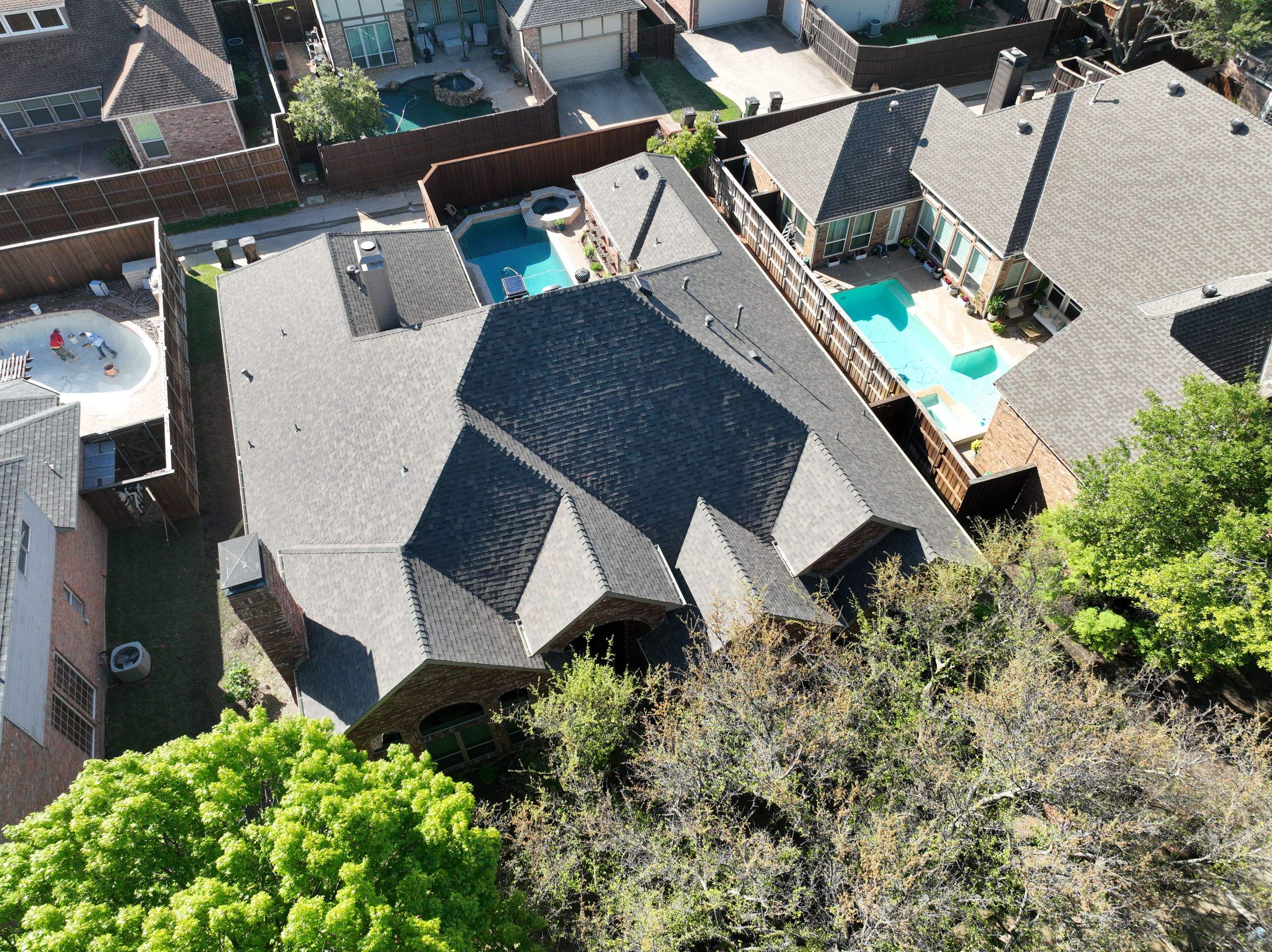 Residential Roofing Installation using Malarkey Vista Weathered Wood Plus by OneSource Roofing and Restoration