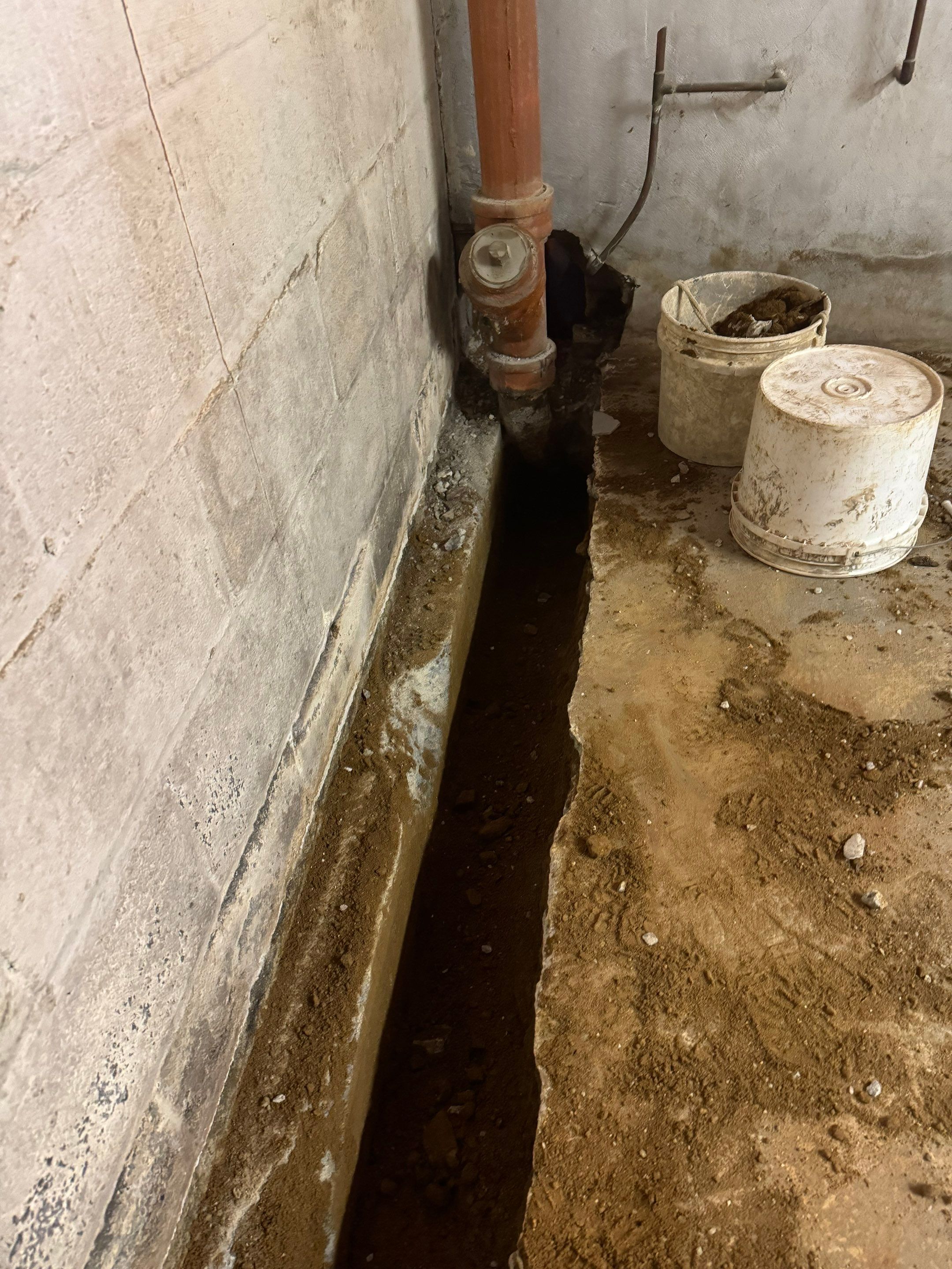 Interior French Drain Washington Township, NJ by Pure Service Pro, LLC 