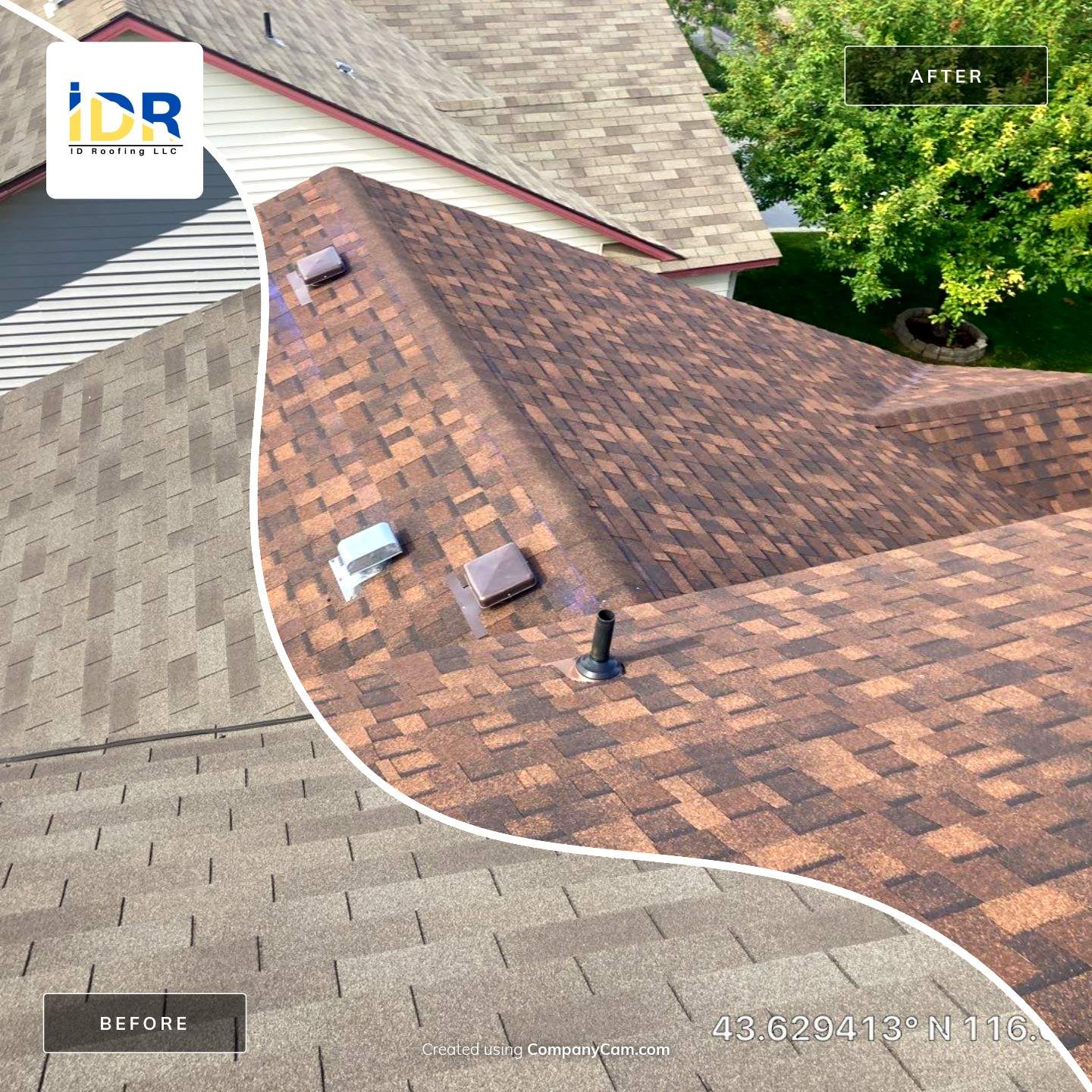 Nampa ID., Residential Roofing Installation using Owens Corning Duration in Brownwood by ID Roofing LLC