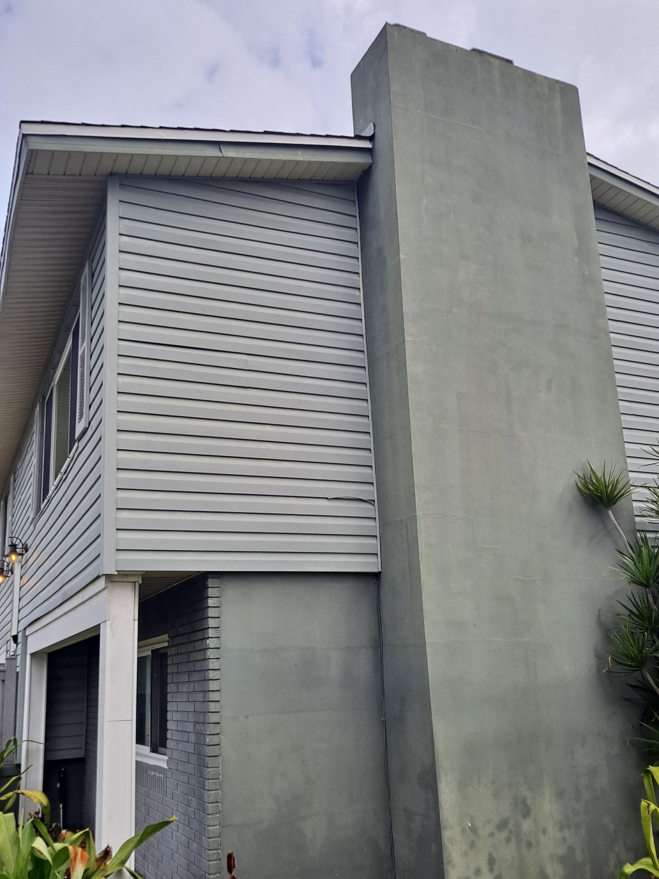Vinyl Siding Replacement and Exterior Renovation in Satellite Beach by Florida Roofing and Renovations Inc.