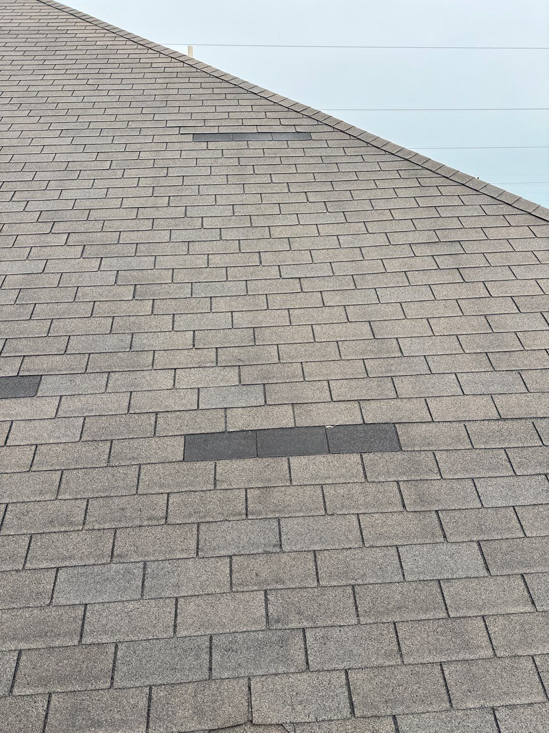 Hail Damage using Owen's Corning Duration (Lifetime) Shingles by Roof Repair Company