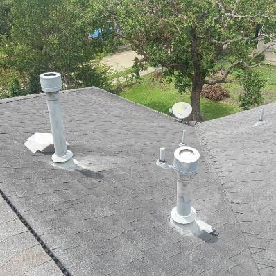Hail Damage using Owen's Corning Duration (Lifetime) Shingles by Roof Repair Services LLC