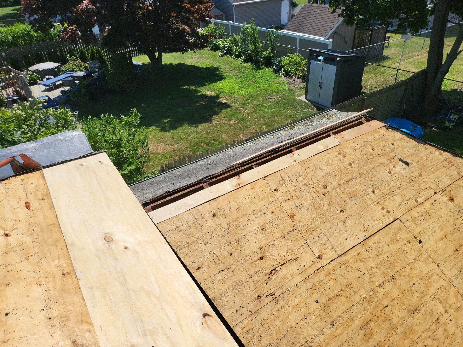 Residential Roofing Installation using Owens Corning TruDefinition Duration AR - Slatestone Gray by A Plus Exterior