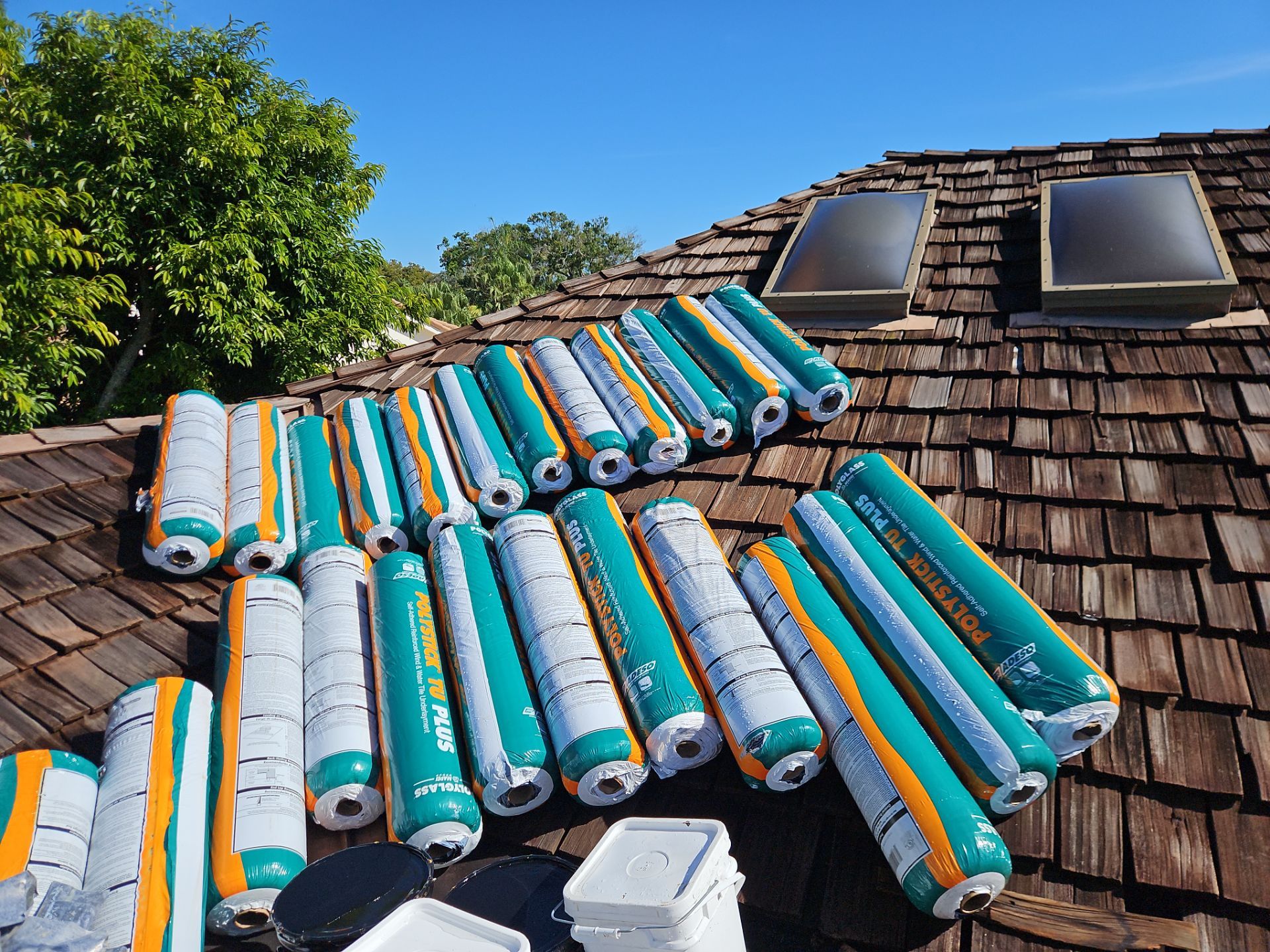 Residential Roofing Installation using WestLake Roofing Tile by BLUES BROTHERS ROOFING