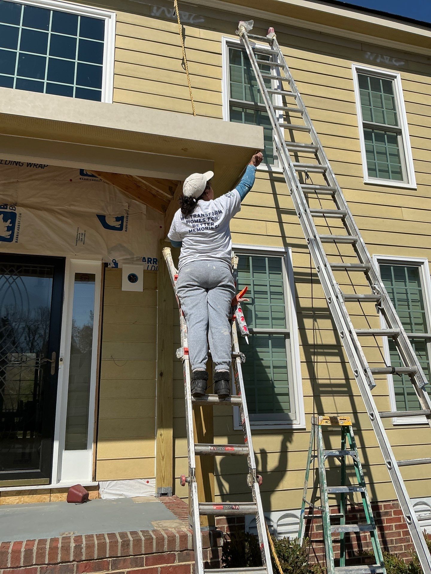 Full exterior painting by GonzalezPainters & Contractors Inc 