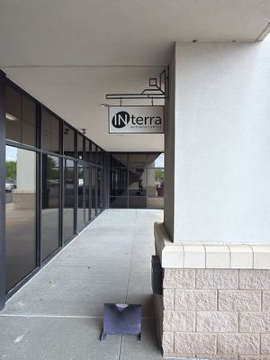 Building Signage Installation for INterra Business Center in Granger