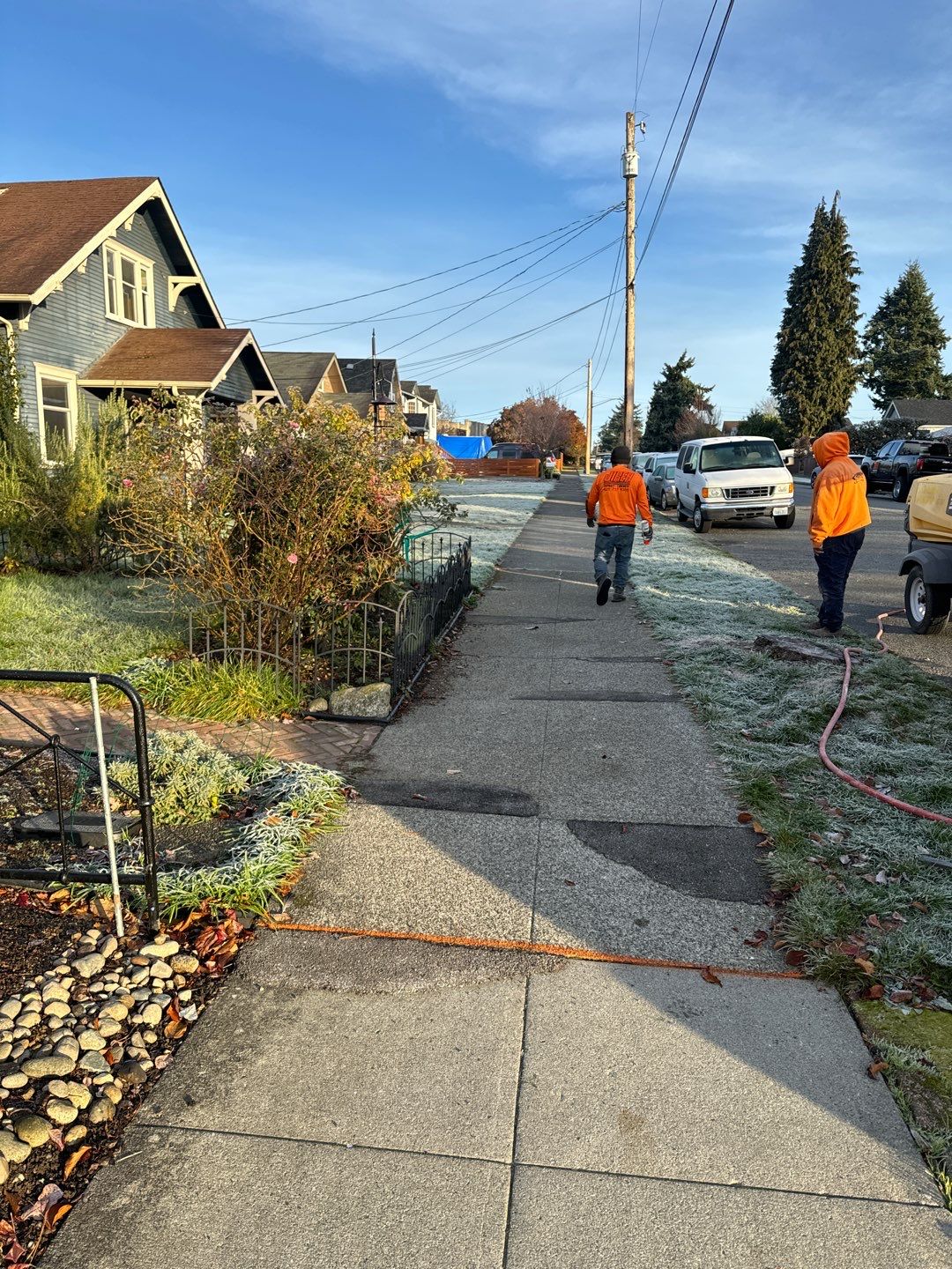 Opal Blue | Concrete Sidewalk by Jireh Asphalt & Concrete Inc 