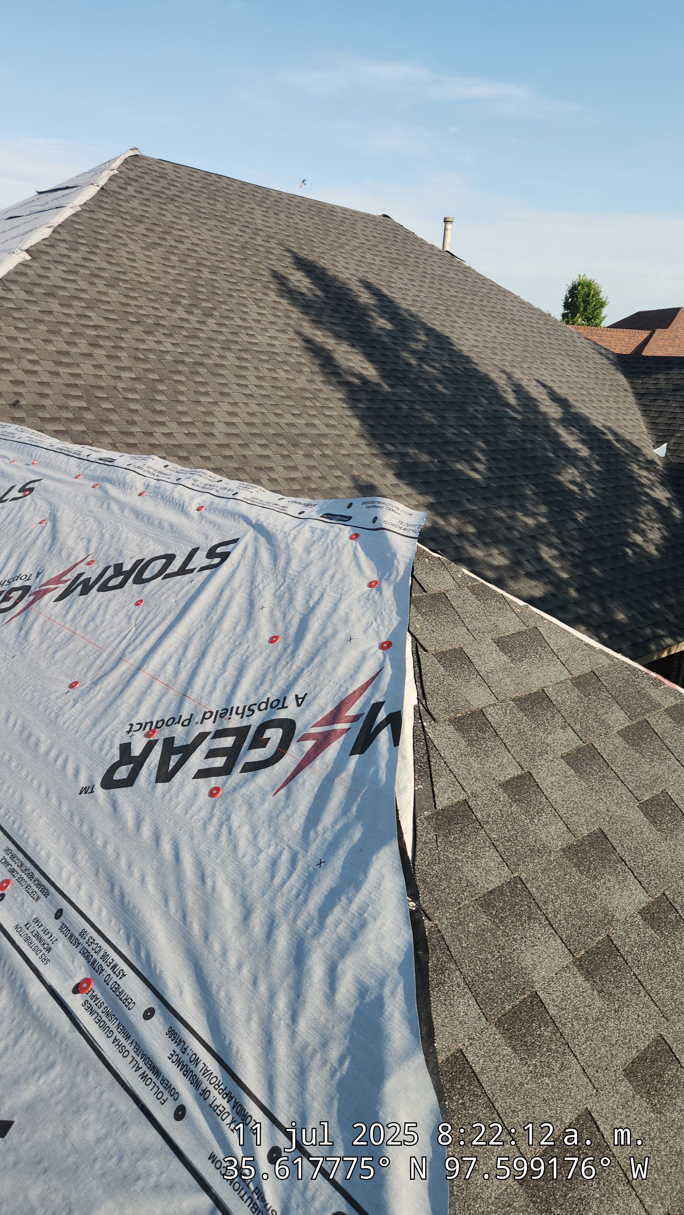 Residential Roofing Installation using GAF by Castillo Roofing