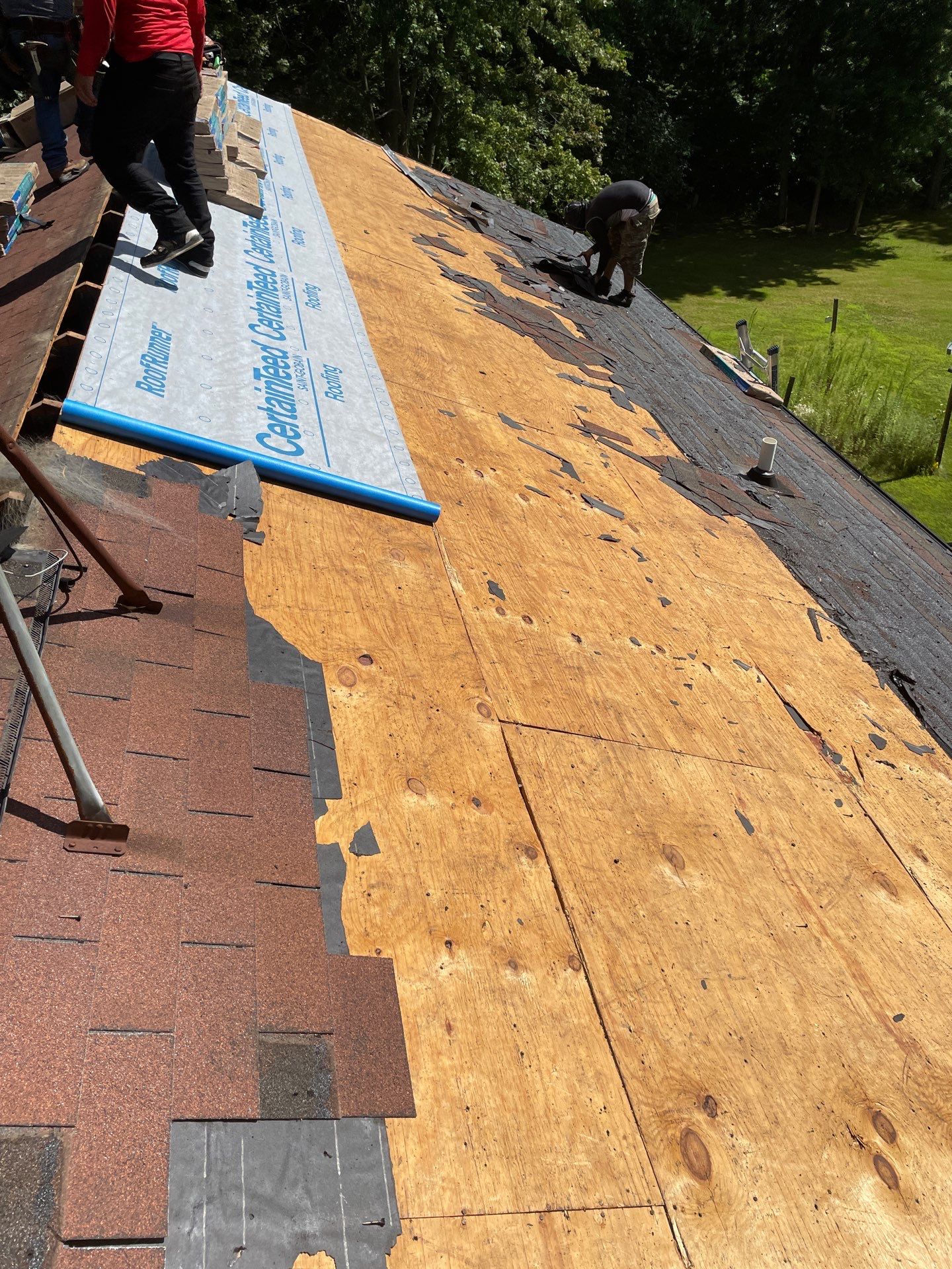 Roof Replacement using CertainTeed Landmark by 180 Contractors