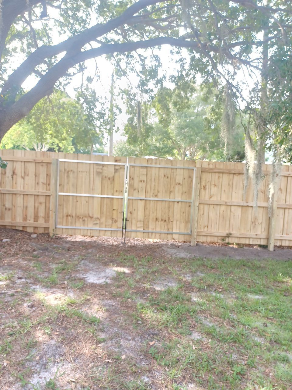 Sarasota, FL 6ft. Tall Treated Board on Board Wood Fence by Asap fence and gates, LLC